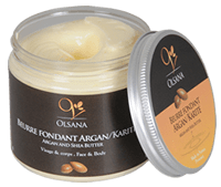 Beurre fondant Argan - Karité OLSANA - 200 Ml